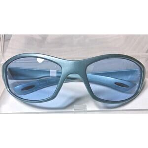 Urban Outfitters Sky Blue Athletic Sunglasses Hiking Jogging Green Lense NWOT